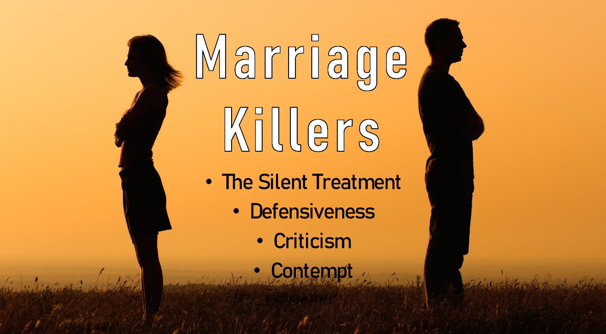 Avoid These Marriage Killers