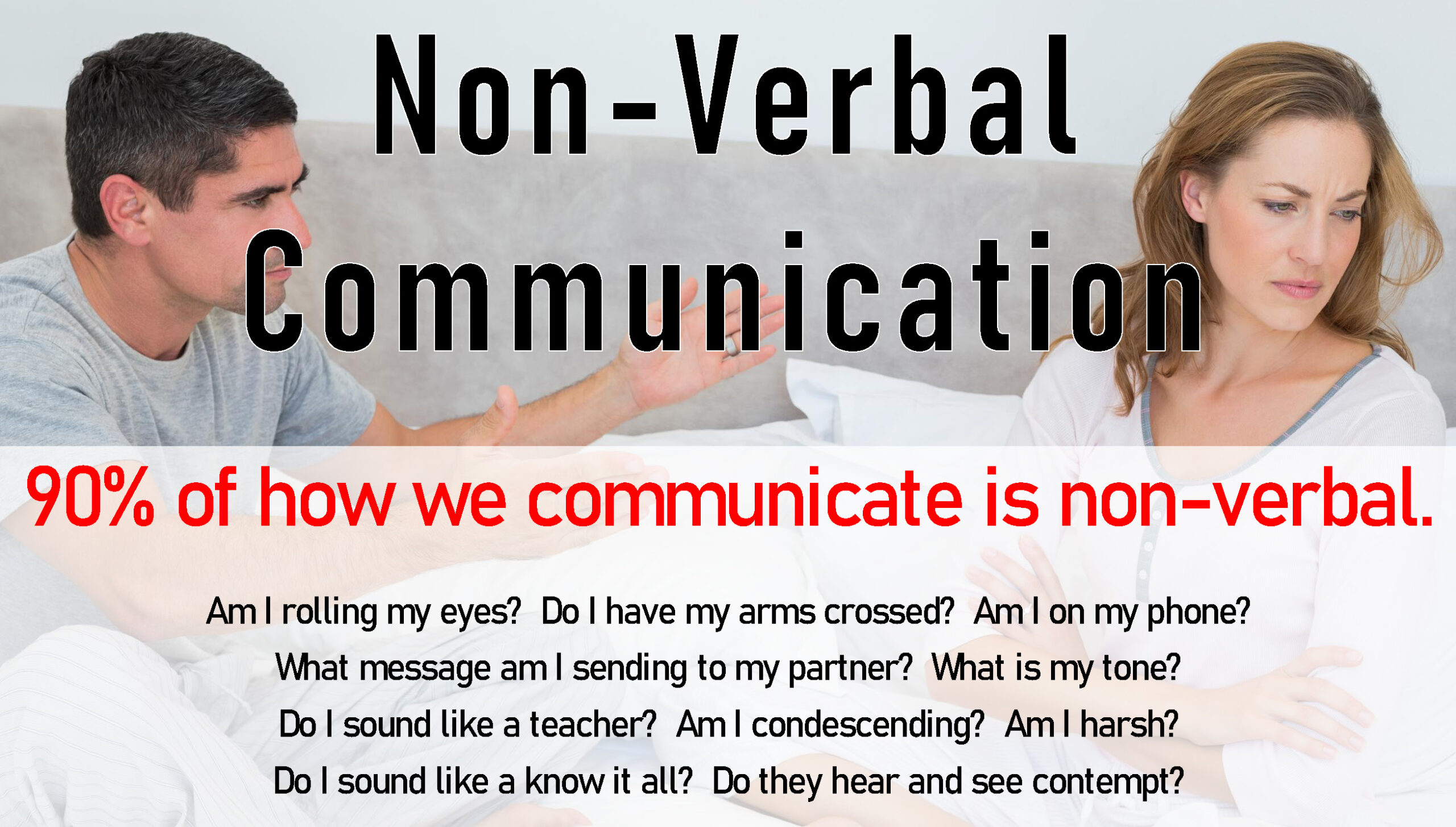 non-verbal communication - couples counseling NY